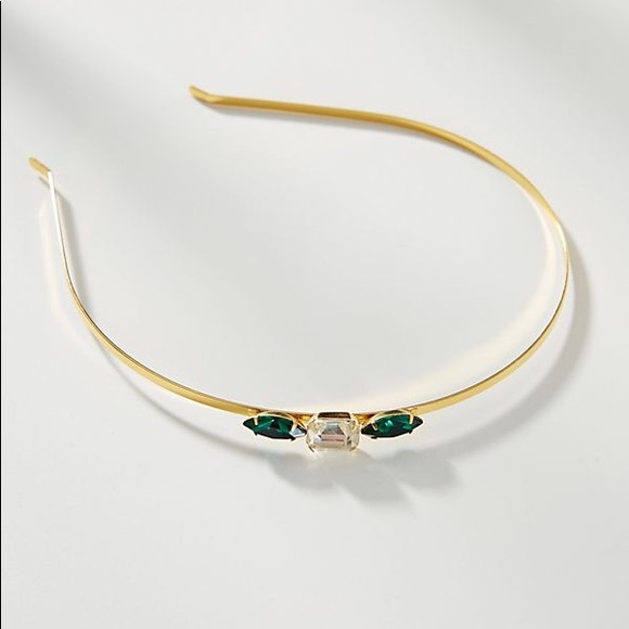 Anthropologie Accessories - 🍀HP!!🍀 Anthro Gem Flower Headband